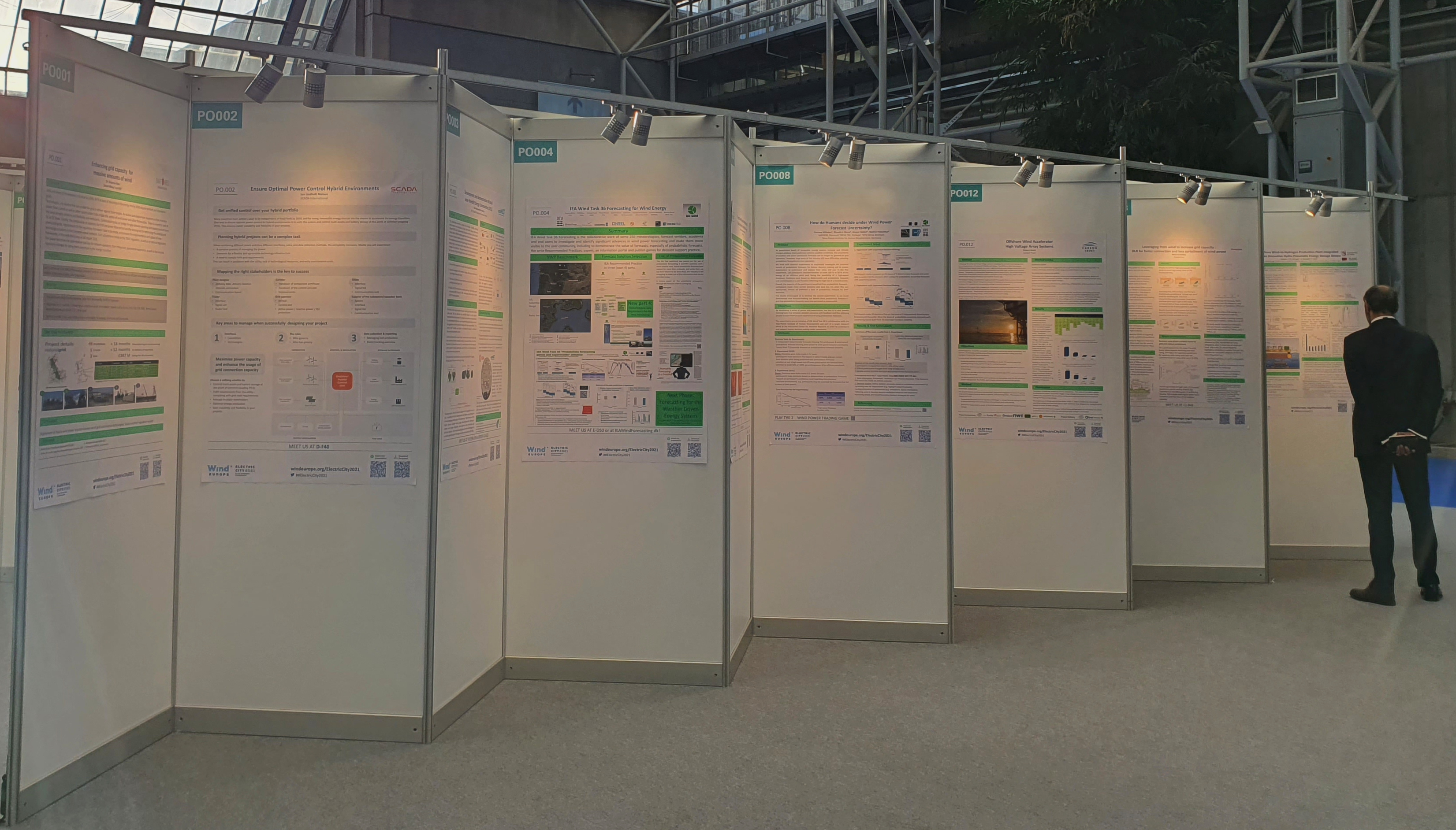 Poster session on the ElectricCity conference in Copenhagen, November 2021
